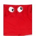 Boy's red boxer swimsuit Beach Day  