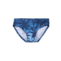 Blue slip swimsuit for boy Spring Break