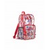 Transparent backpack unisex Beach Day 