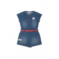 Blue denim jumpsuit for girl Really Sweet 