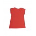 Red knit dress for girl Beach Day  