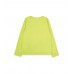 Yellow knit T-shirt for girl Digital Dreamer