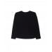 Black knit t-shirt for girl Starlight 