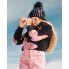 Blue knitted jumper for girl Digital Dreamer 