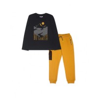 Yellow knit set for boy New Horizons 