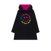 Vestido punto negro niña The Happy World  