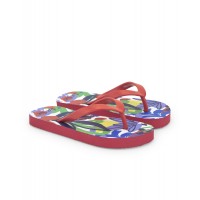 Red flip flops for girl Rockin The Jungle collection 