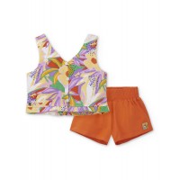 Lilac set dress for girls Paradice Beach collection