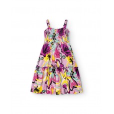 Dress floral for girls Flamingo mood collection