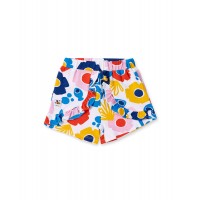 Floral knitted shorts for girl Salty Air collection