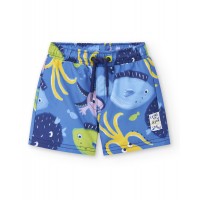 Boy's blue swimsuit Ocean Wonders collection  