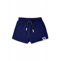 Blue knitted shorts for girl Ocean Wonders collection 