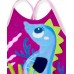 Girl's lilac swimsuit Ocean Wonders collection 