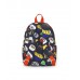 Black backpack for boy sushi collection