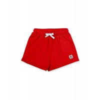 Red knit shorts for girl Hey Sushi collection 