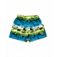 Blue Bermuda shorts for boy Tenerife Surf collection 