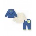 NATURAL PLUSH TRACKSUIT AND T-SHIRT NEW BORN 