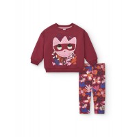 SUPER NATURAL PLUSH SWEATSHIRT AND LEGGING 