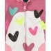 Waterproof trench coat for girls with print from the Freezy collection