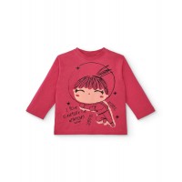 Girls t-shirt with print and long sleeves from cosmic girl collection