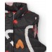 Girls padded vest with heart print from the cartoon calling collection 