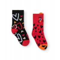 CARTOON CALLING 2 SOCKS SET