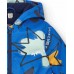 Waterproof trench coat for boys in blue with star print from the Amazing collection 