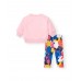 AMAZING GIRLS PLUSH PINK SWEATSHIRT AND LEGGING