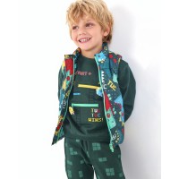 CYBER DINO KNITTED FLEECE TROUSERS