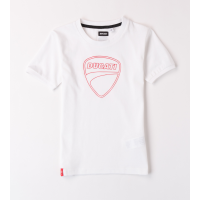 DUCATI LOGO WHITE T-SHIRT