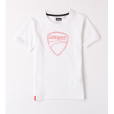 DUCATI LOGO WHITE T-SHIRT