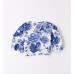 BLUE WHITE FLORAL SHIRT IDO