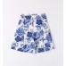 BLUE WHITE FLORAL SHORTS IDO