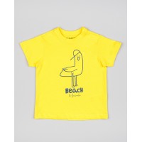 MY BEACH YELLOW T-SHIRT