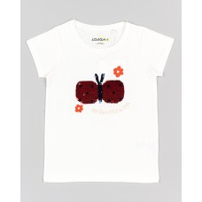 ECRU T-SHIRT FOR GIRLS