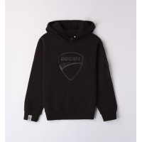 DUCATI LOGO BLACK SWEATSHIRT