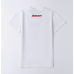 FULL LOGO DUCATI WHITE T-SHIRT