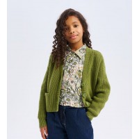 GREEN CARDIGAN IDO