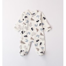 ALLOVER PRINT BABY ROMPER