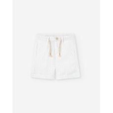 SHORTS LINEN ECRU