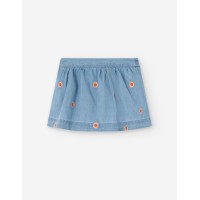 SKIRT CHAMBRAY BLUE