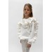 SWEATSHIRT WITH FRILL