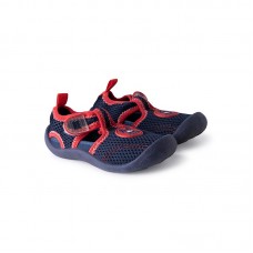 BLUE VELCRO LYCRA SHOES FOR BOYS RED SUBMARINE