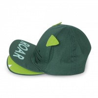 GREEN EARS TWILL CAP FOR BOYS IN THE JUNGLE