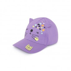 PINK EARS TWILL CAP FOR GIRLS IN THE JUNGLE