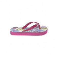 PINK PRINTED FLIP FLOPS FOR GIRLS ISLAND