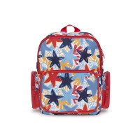 RED STARS BACKPACK FOR GIRLS RED SUBMARINE