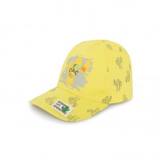 YELLOW CACTUS TWILL CAP FOR BOYS FUNCACTUS