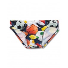 Boy's printed swimsuit briefs Your game 