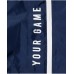 Flat navy blue jacket for boy Your game 